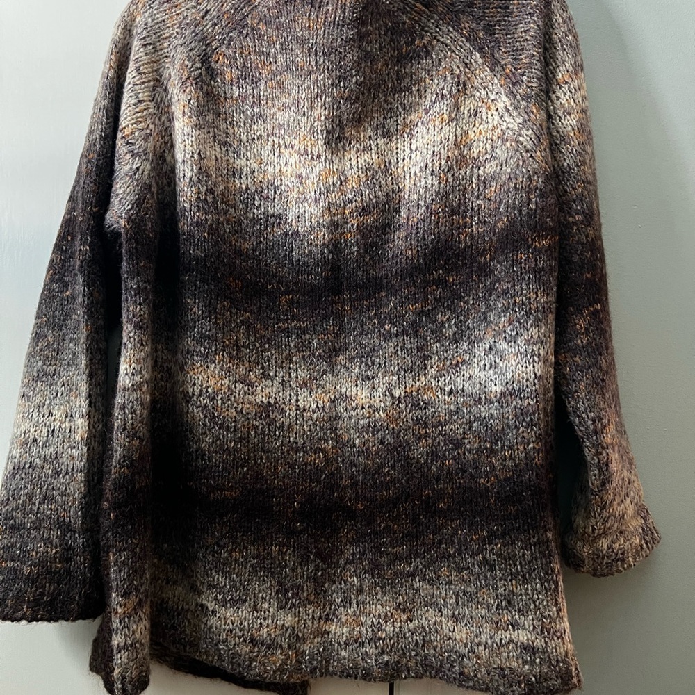 Talbots Vintage, made in Italy earth tone cardigan - Picture 2 of 8